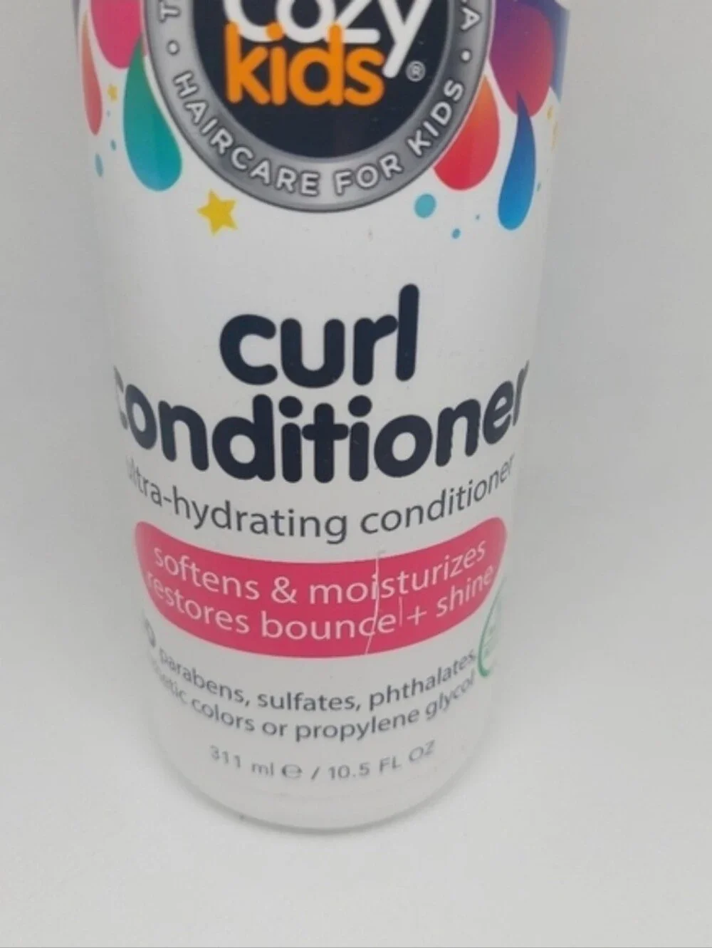 So Cozy kids Curl Shampoo Conditioner 10.5fl oz ultra-hydrating gentle cleanser